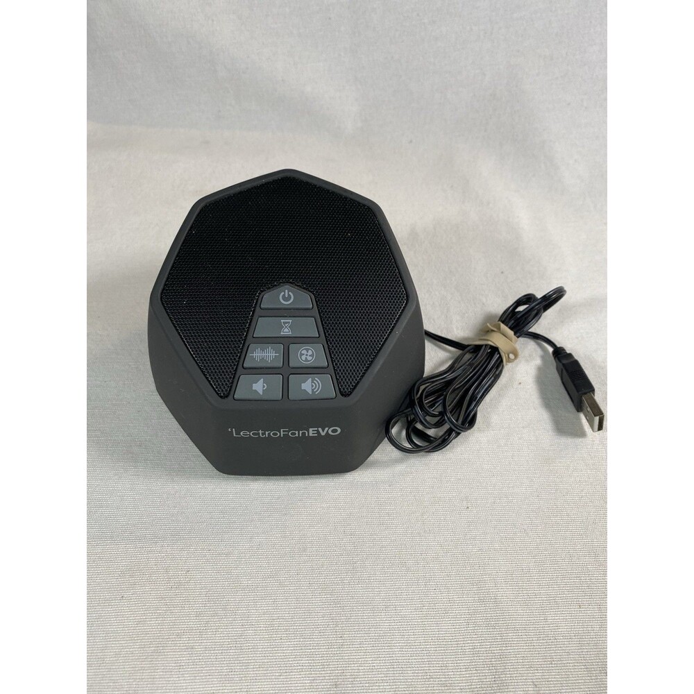 LectroFan EVO ASM1020 ASTI White Noise Sound Machine w/Power Cord Sleep Well